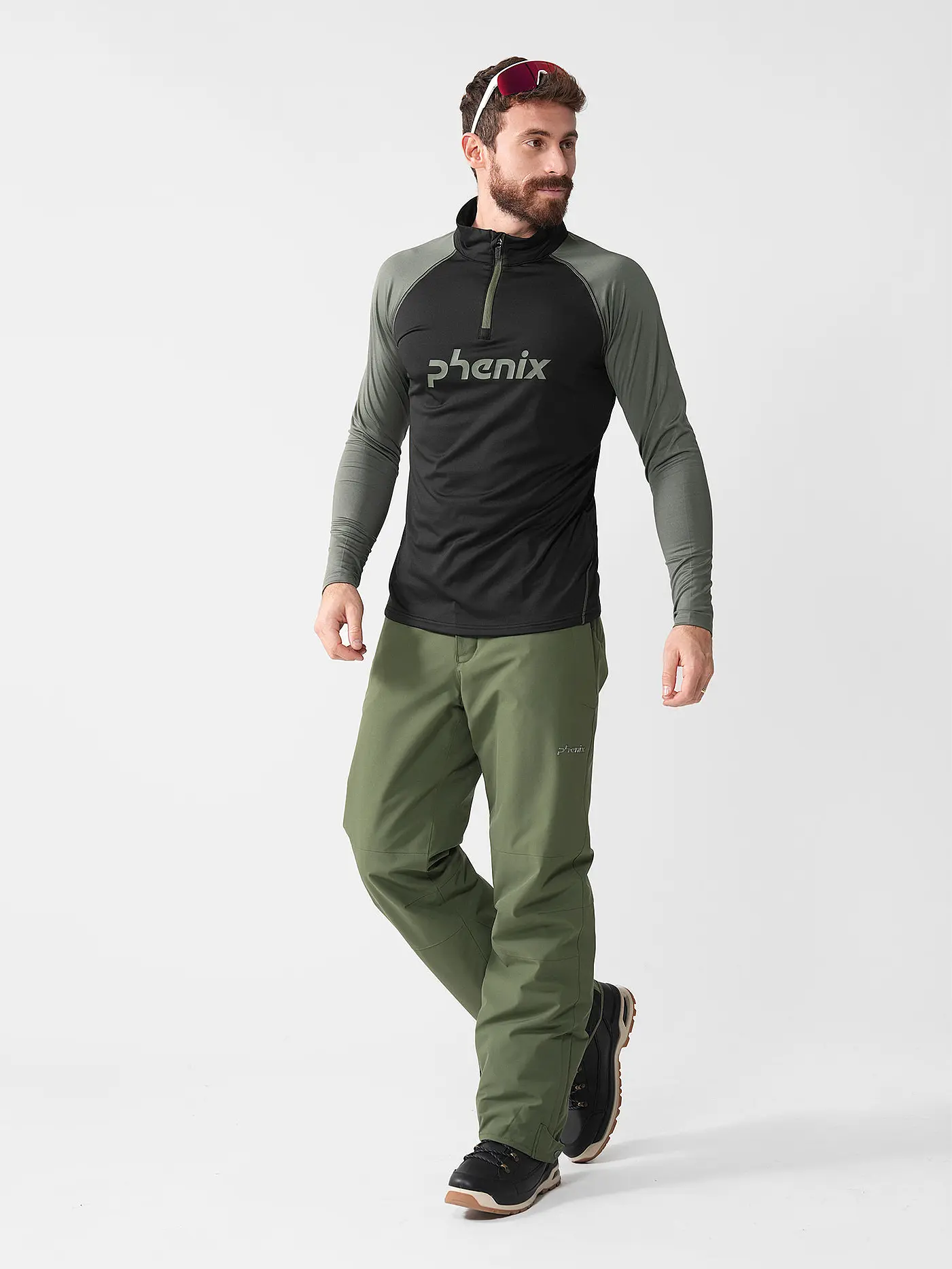 PHENIX | Herren Unterzieh Zipshirt | 